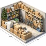 6x3 3D View of Storage Unit