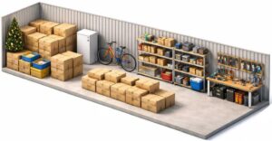 9x3 3D View of Storage Unit